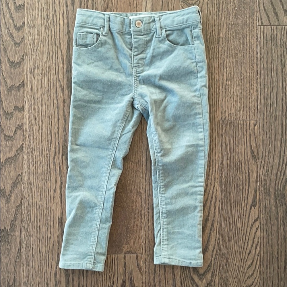 Slim Fit Corduroy Pants
